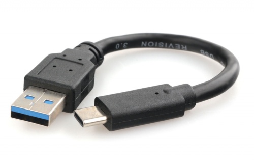 Кабель USB Cablexpert CCP-USB3-AMCM-0.2M, USB3.0 AM/USB Type-C, 0.2м, поддержка QC, пакет | код CCP-USB3-AMCM-0.2M | Cablexpert
