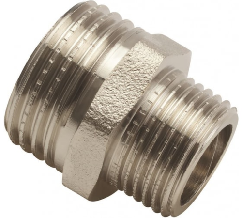 Ниппель переходной 3/8Н x 1/2Н | код 02536 | AQUALINK