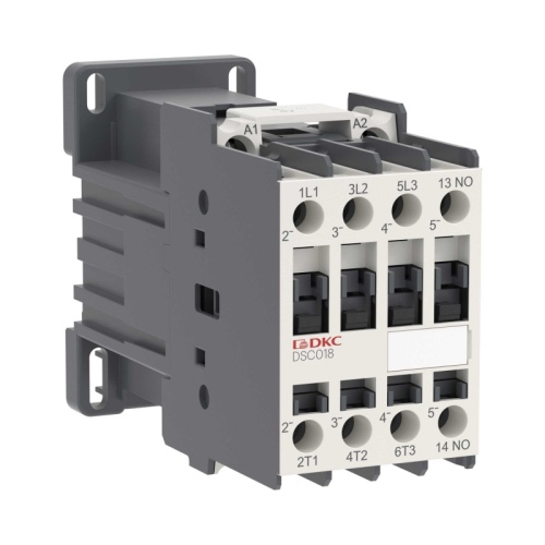 Магнитный контактор YON DSC018 18A 7,5кВт AC3 3P кат.24В DC 1НО | код DSC018-3C10D024 | DKC
