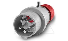 Разъем пром. силовой CEE кабельный, штекер, с перекл. чередования фаз, 16A, 3P+N+E 6h, 346_415VAC 50/60Hz, IP44/IP54, серия OPTIMA | код 213.1637RV | Scame