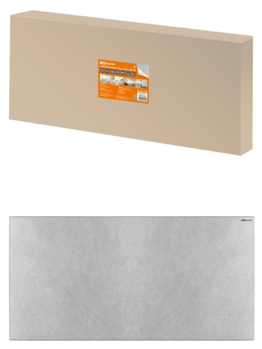 Энергосберегающий обогреватель ЭКО-700, керамика, 0,7 кВт, 60х120х4,5 см, серый, TDM | код SQ2520-1803 | TDM