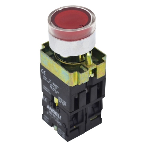 Кнопка XB2-BW3471 красный 1НО (ANDELI) | код ADL10-050 | ANDELI