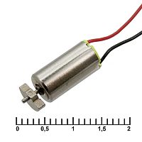 Виброэлектродвигатель постоянного тока RUICHI QX-6A, 1.3 В | код 84094 | Ruichi