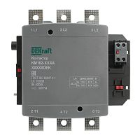 Контактор 500А 380В_АС АС3_ АС4 1НО+1НЗ КМ-102 | код 21971DEK | DEKraft