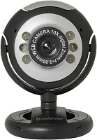 Веб-камера C-110 0.3 МП, подсветка, кнопка фото | код 63110 | Defender