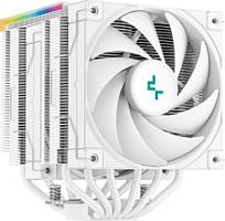 Устройство охлаждения(кулер) Deepcool AK620 Digital Wh Soc-AM5/AM4/1151/1200/2066/1700 4-pin 28dB Al+Cu 260W 1486gr LED Ret | код 1998918 | DEEPCOOL