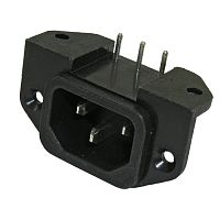 Разъём питания RUICHI AC-023, одинарный | код 71695 | Ruichi