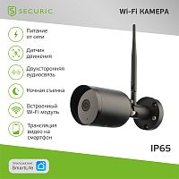 Wi-Fi cмарт-камера SECURIC | код SEC-SF-101B | SECURIC