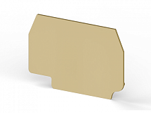 450 339, Концевой сегмент на клеммники AVK 4R-A (бежевый), NPP / AVK 4R-A | код 0.0.0.4.50339 | KLEMSAN