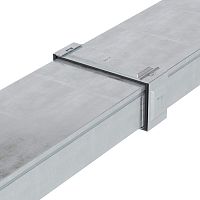Комплект для обеспечения степени защиты IP44 в местах соединения секций лотков 600х100,цинк-ламель | код SIP01060HDZL | DKC