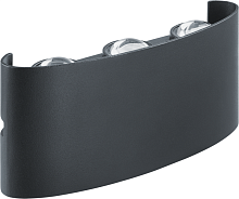 Светильник светодиодный 80 572 NOF-D-W-006-01 6Вт 3000К IP54 510лм для наружной подсветки черн. Navigator 80572