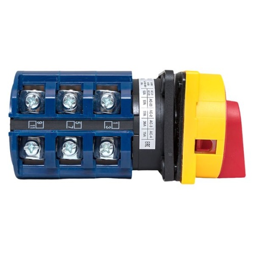 Переключатель кулачковый ПК-1-23 63А 3P 1-0-2 с блокировкой IP65 EKF PROxima | код pk-1-23-63-a65 | EKF фото 4