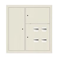 Щит этажный 4 кв. слаботочка слева RAL9002 (1000х950х150) EKF PROxima | код mb29-v-4z-ral9002 | EKF