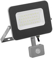 Прожектор светодиодный СДО 07-30Д 30Вт 6500К IP44 с датчиком движ. сер. | код LPDO702-30-K03 | IEK