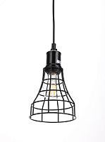 Подвес PL10 BK металл, E27, max 60W, d135 мм, черный (20/240) | код Б0037457 | ЭРА