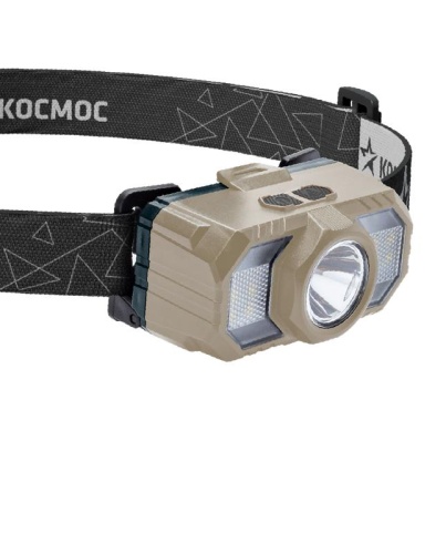 Фонарь аккумуляторный налобный 2Вт LED+2Вт SMD LED+красн. съемные Li-ion 2x18650 1200мА.ч=2400 мА.ч корпус ABS-пластик USB-шнур регулируемый эласт. ремешок | код KOC506Lit | КОСМОС Фонарь аккумуляторный налобный 2Вт LED+2Вт SMD LED+красн. съемные Li-ion 2x18650 1200мА.ч=2400 мА.ч корпус ABS-пластик USB-шнур регулируемый эласт. ремешок | код KOC506Lit | КОСМОС