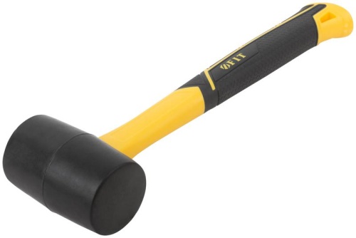 Киянка 45мм 230г фибергласовая ручка резинов. FIT 45511