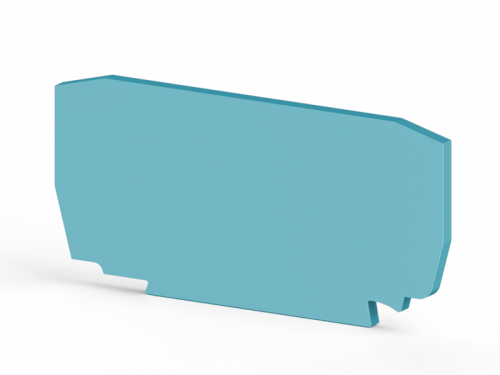 446 331, Концевой сегмент на клеммники YBK4, (синий), NPP YBK4 | код 0.0.0.4.46331| KLEMSAN 446 331, Концевой сегмент на клеммники YBK4, (синий), NPP YBK4 | код 0.0.0.4.46331| KLEMSAN