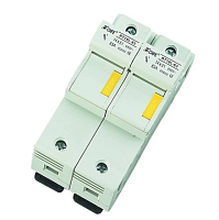 Держатель вставок плавких цилиндр., 2P, 50A, 690VAC, 14x51mm, 3M | код RT18L-63-2 | CHFE