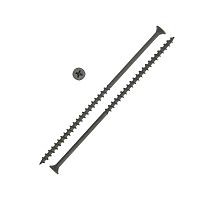 Саморез гипсокартон/дерево 4,8х127 черный (2шт) - пакет | код 103877 | Tech-KREP