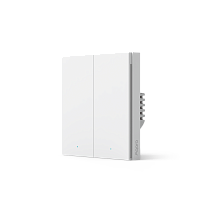 Выключатель умный (две клавиши, с нейтралью) | код. WS-EUK04 | Aqara
