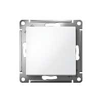 ATLASDESIGN ВЫКЛЮЧАТЕЛЬ с самовозвратом, сх.1, 10АХ, быстрозажимные клеммы, БЕЛЫЙ | код ATN000115S | Systeme Electric