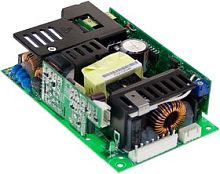 Источник питания AC-DC, med, 160Вт, вход 90…264В AC 47…63 Гц, 127…370B DC, выход 24В/0…6.5А, рег. вых. ±10%Uном, изоляция 4000В AC, на плате 127х76.2х33мм, -20…+70С, с корректором коэф. мощности | код RPS-160-24 | MeanWell