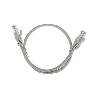 Патч-корд U/UTP, CAT 6, RJ45-RJ45, 26AWG, LSZH, серый, 0,5м REXANT | код 02-0290-05 | REXANT
