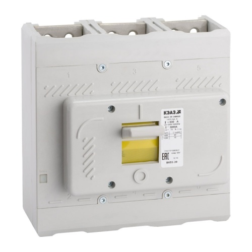 Автоматический выключатель ВА51-39-330010-630А-5000-690AC-УХЛ3-КЭАЗ (1 шт.) КЭАЗ | код 236948 | КЭАЗ