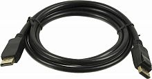 Кабель Ningbo DisplayPort (m) DisplayPort (m) 1.8м черный | код 840964 | NINGBO