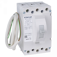 Автоматический выключатель ВА57-31-841110-20А-500-220DC-УХЛ3-КЭАЗ (1 шт.) КЭАЗ | код 138743 | КЭАЗ