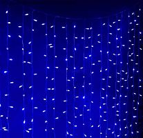 Гирлянда "Занавес" 300х220см LDCL528C-B 528 LED IP20 32.8Вт 220В син. | код 4690601043634 | SHLights