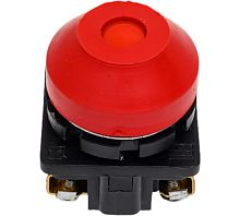 Выключатель кнопочный КЕ 081-У1-исп.2, красный, 1з+1р, 10A, 660B, IP66 TDM | код SQ0753-0028 | TDM