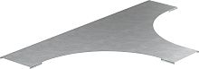 Крышка разветвителя лестничного LESTA Т-образного основание 400мм R600 HDZ | код CRT05D-4-400-10-HDZ | IEK