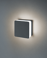 Светильник светодиодный 80 561 NOF-D-W-004-01 12Вт 3000К IP54 270лм для наружной подсветки квадрат черн. Navigator 80561