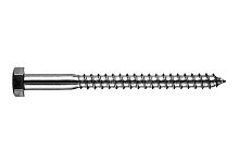 Сантехнический шуруп 12х300 DIN 571 глухарь цинк (100 шт/уп) Промрукав | код PR08.9796 | ПРОМРУКАВ