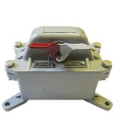 Пост управления КУ123-31У2, три элемента, 3з+3р, диаметр отверстий 12мм, IP56 | код ET006316 | Электротехник