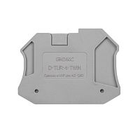 Изолятор торцевой для клемм TUR-2.5-TWIN | код D-TUR-2.5-TWIN | DKC