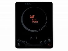 Плита Электрическая Kitfort КТ-106 черный стеклокерамика (настольная) | код 935443 | KITFORT