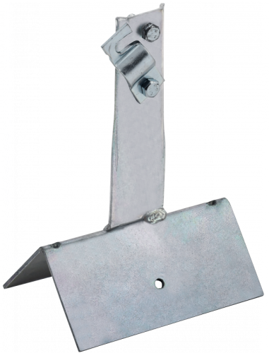 Дер. пр. кр. 6-10мм вин. кон. шир. h=80мм оц. сталь HDZ IEK | код ZDP81-14-4-16-80 | IEK