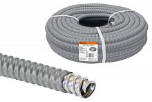 Металлорукав в ПВХ-изоляции РЗ-Ц-П 18 серый без протяжки (50м) TDM | код SQ0407-0418 | TDM