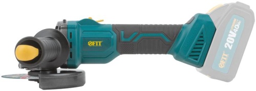 Шлифмашина угловая аккумуляторная 20 В, 3000-8500 об/мин, КлК 125 мм, 1,6 кг, регулировка оборотов, бесщеточный, коробка | код 79912 | FIT фото 3