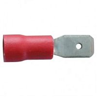 594 011, Наконечн. изол. 0,5-1,5 мм.кв., плоский штифтовой, 4,8х0,8, KFE-1488 | код 0.0.0.5.94011 | KLEMSAN