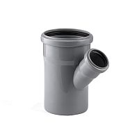 Тройник ВК ПП 110/50х45 сер. | код 36573 | RTP