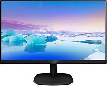 Монитор Philips 27 273V7QJAB (00/01) черный IPS LED 16:9 HDMI M/M матовая 250cd 178гр/178гр 1920x1080 75Hz VGA DP FHD 4.37кг | код 2033166 | PHILIPS