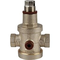 Регулятор давления 1/2' с отверстием 1/4' под манометр EUROBRASS (143 1/2') | код RAN30H11MNTOA8 | ITAP