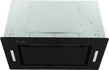 Вытяжка встраиваемая Lex GS Bloc G 600 BL черный управление: кнопочное (1 мотор) | код 1380807 | LEX