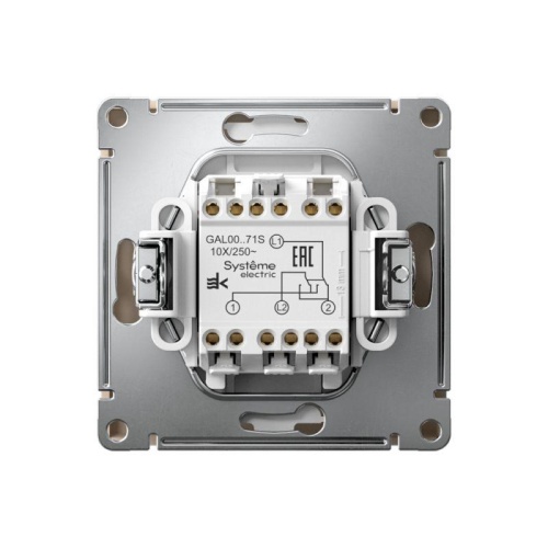 Переключатель перекрестный ArtGallery 10AX быстрозажим. клем. механизм песочн. SE GAL001271S фото 6 Переключатель перекрестный ArtGallery 10AX быстрозажим. клем. механизм песочн. SE GAL001271S фото 6