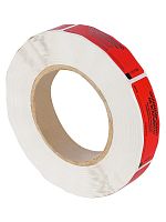 Пломба клейкая 21х70 мм красная (1000 шт) ТДМ | код SQ0596-0002 | TDM