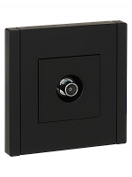 FORTE&PIANO Роз. TV оконечная FP128 чер. IEK | код FP-A10-O-K02 | IEK